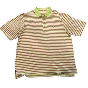 Fairway & Greene Embroidered Suttons Bay Cotton Golf Polo L